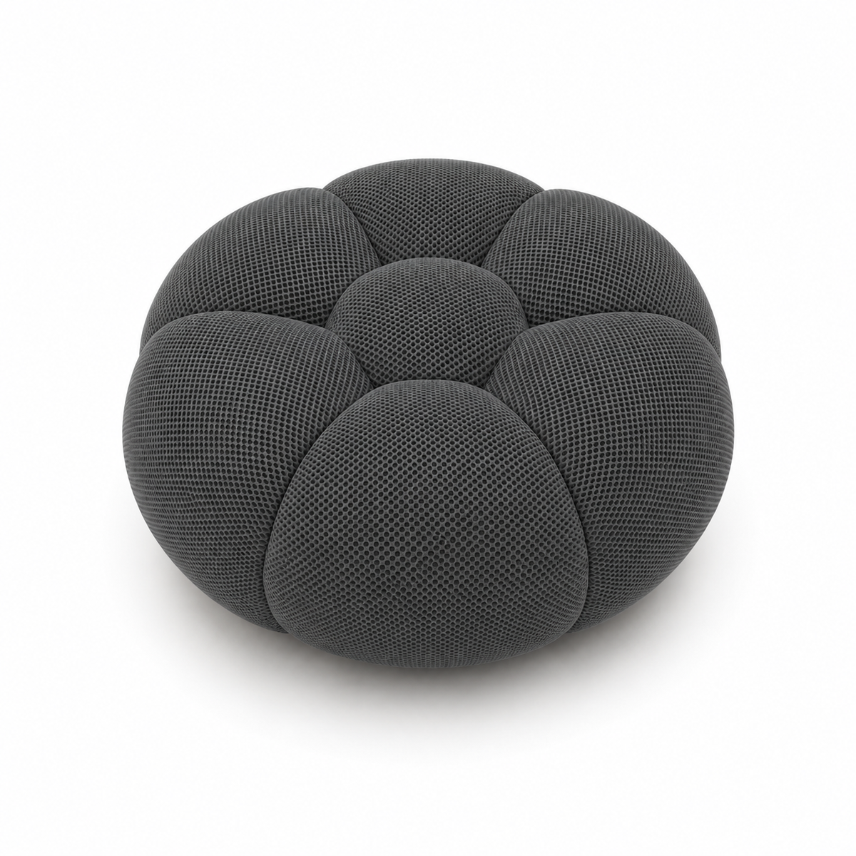 Pouf Rousseau Gris anthracite — vue de face